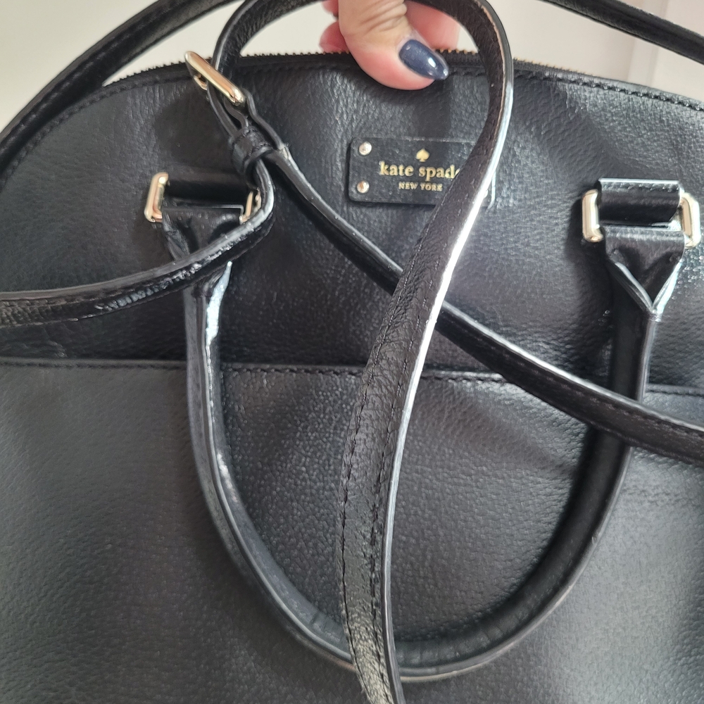 Kate Spade Black Leather Handbag